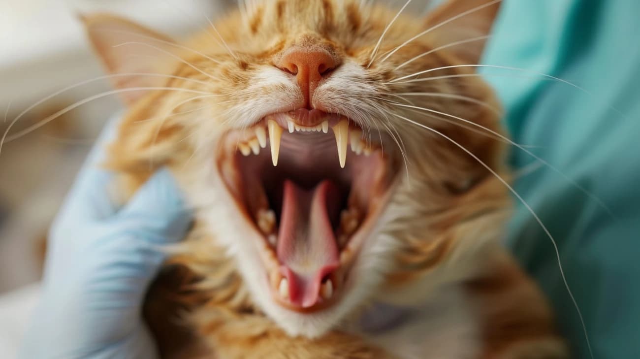 Ile zębów ma kot - budowa jamy ustnej i zdrowie zębów u kota