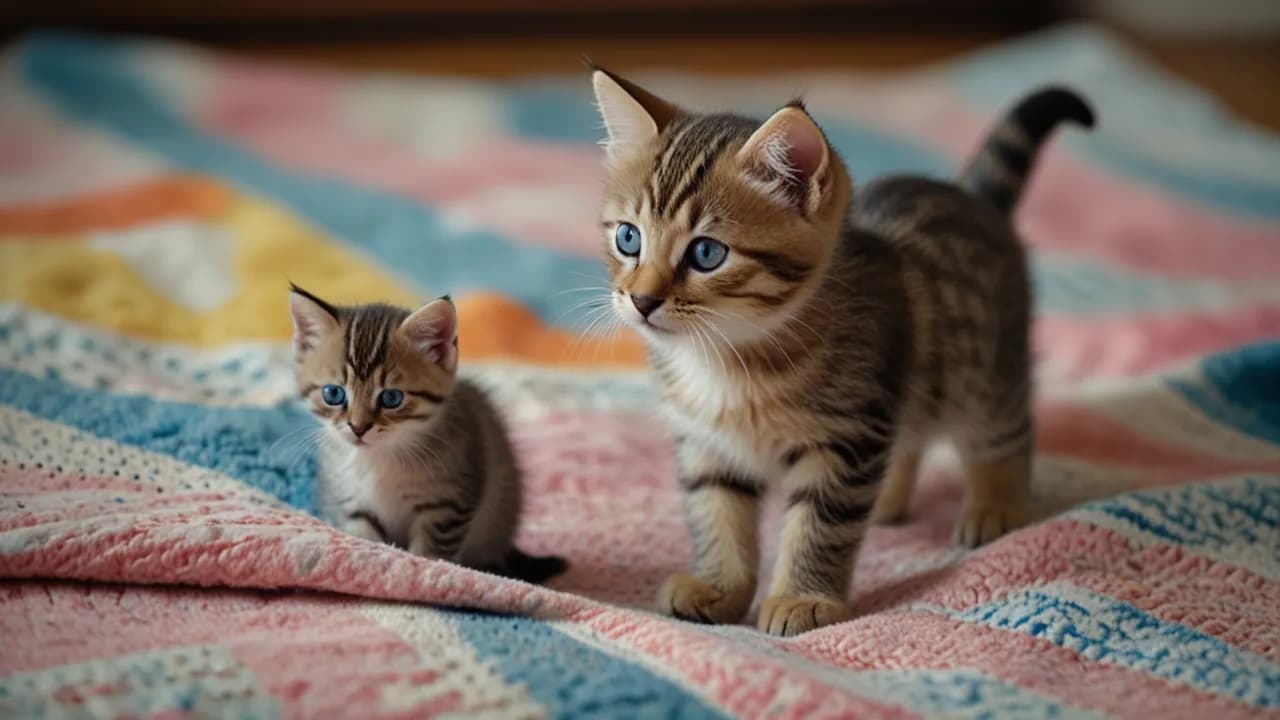 Kiedy koty zaczynają chodzić i widzieć: Kluczowe etapy rozwoju kociąt