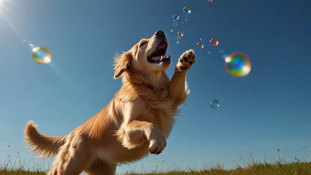 Bańki dla psa: Jak bezpiecznie bawić się z psem tą niezwykłą zabawką