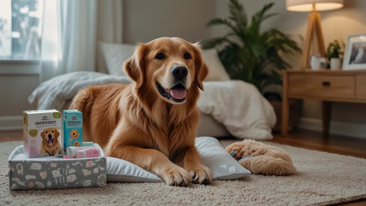 Jak prawidłowo dobrać pieluchy dla starego psa - porady weterynarza