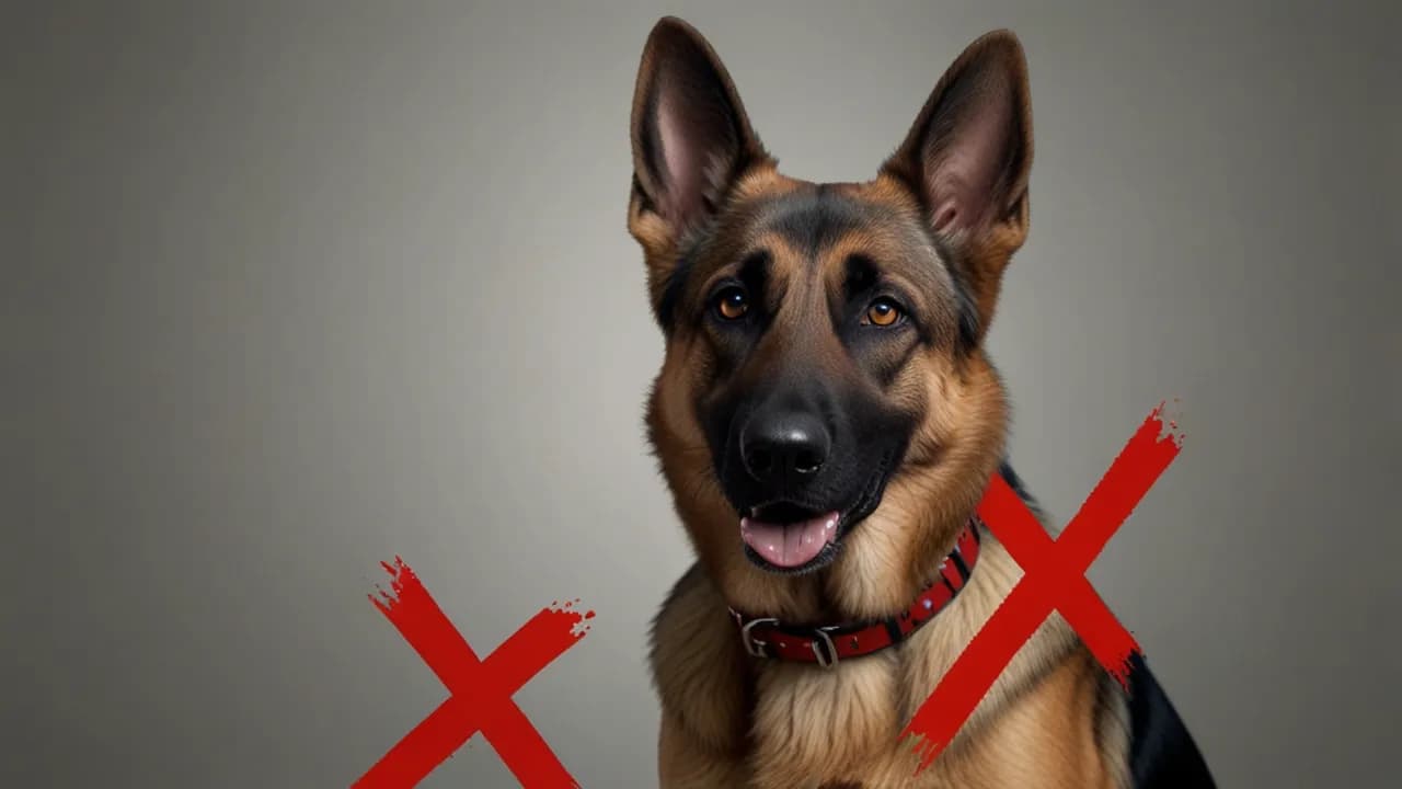 Kolczatka dla owczarka niemieckiego - dlaczego lepiej jej nie używać