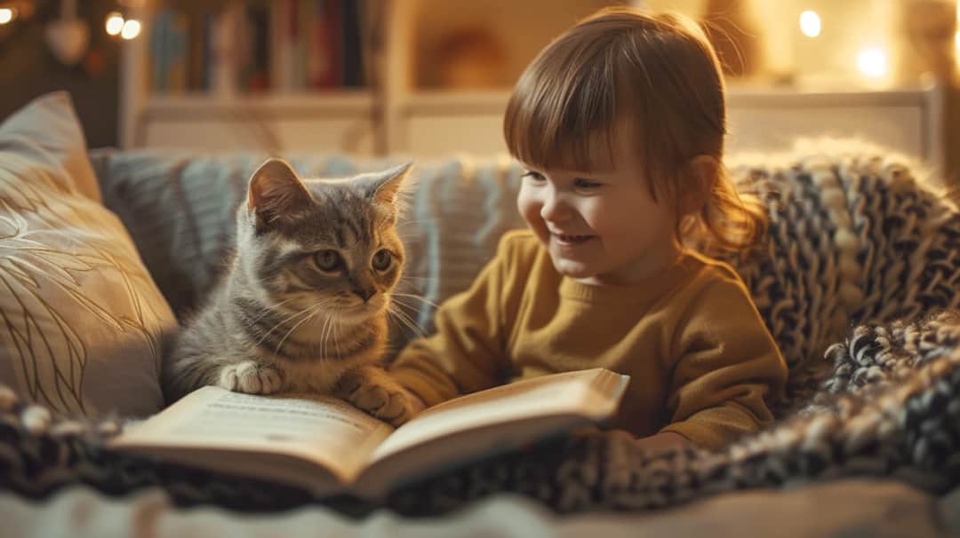 Dlaczego koty i dzieci mogą się zaprzyjaźnić? Budowanie relacji w rodzinie
