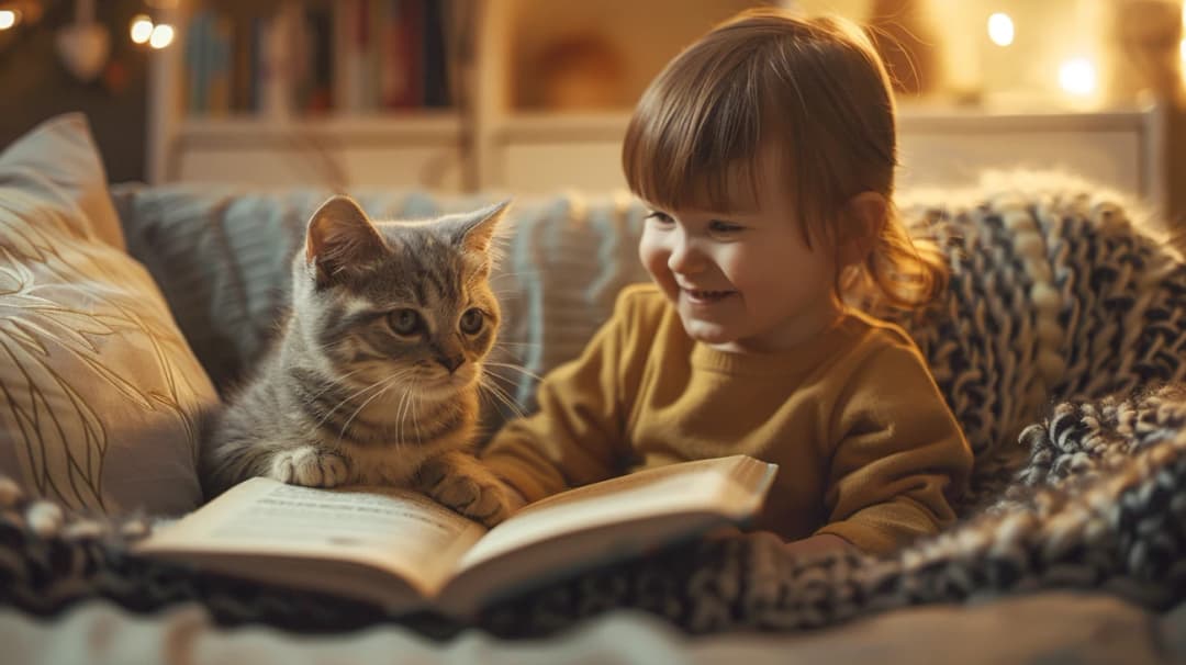 Dlaczego koty i dzieci mogą się zaprzyjaźnić? Budowanie relacji w rodzinie