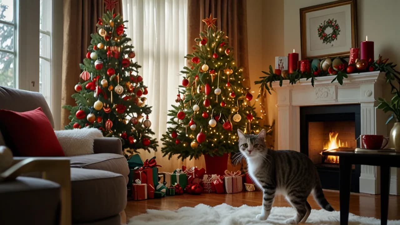 Rośliny świąteczne: które są bezpieczne dla zwierząt i dlaczego?