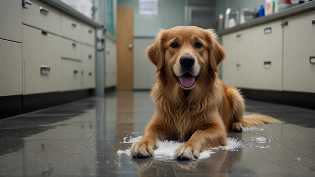 Pies wymiotuje pianą: Możliwe przyczyny i co robić w takim przypadku?