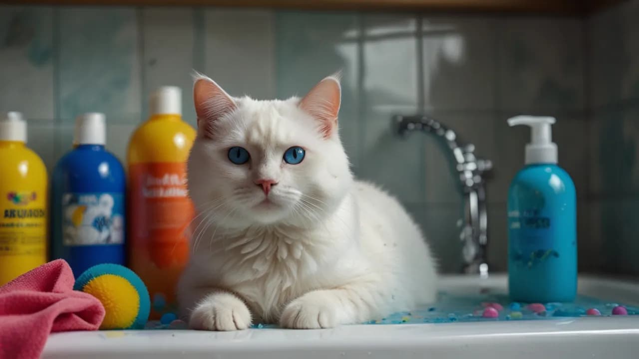 Jak myć kota: Najlepsze techniki dla kota, który boi się wody