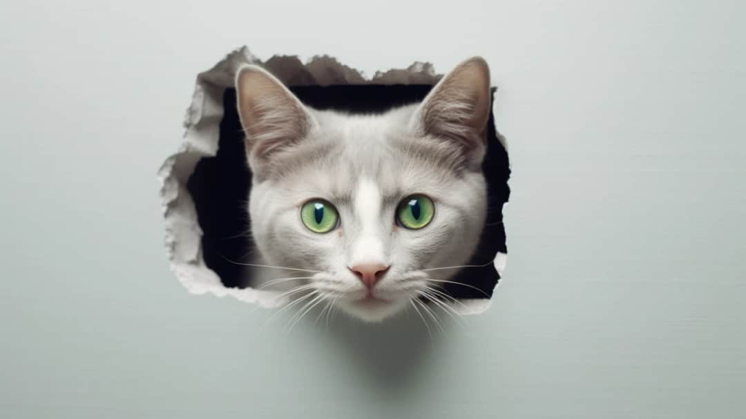 Drzwi dla kota w ścianie - Praktyczne rozwiązanie dla Twojego czworonoga