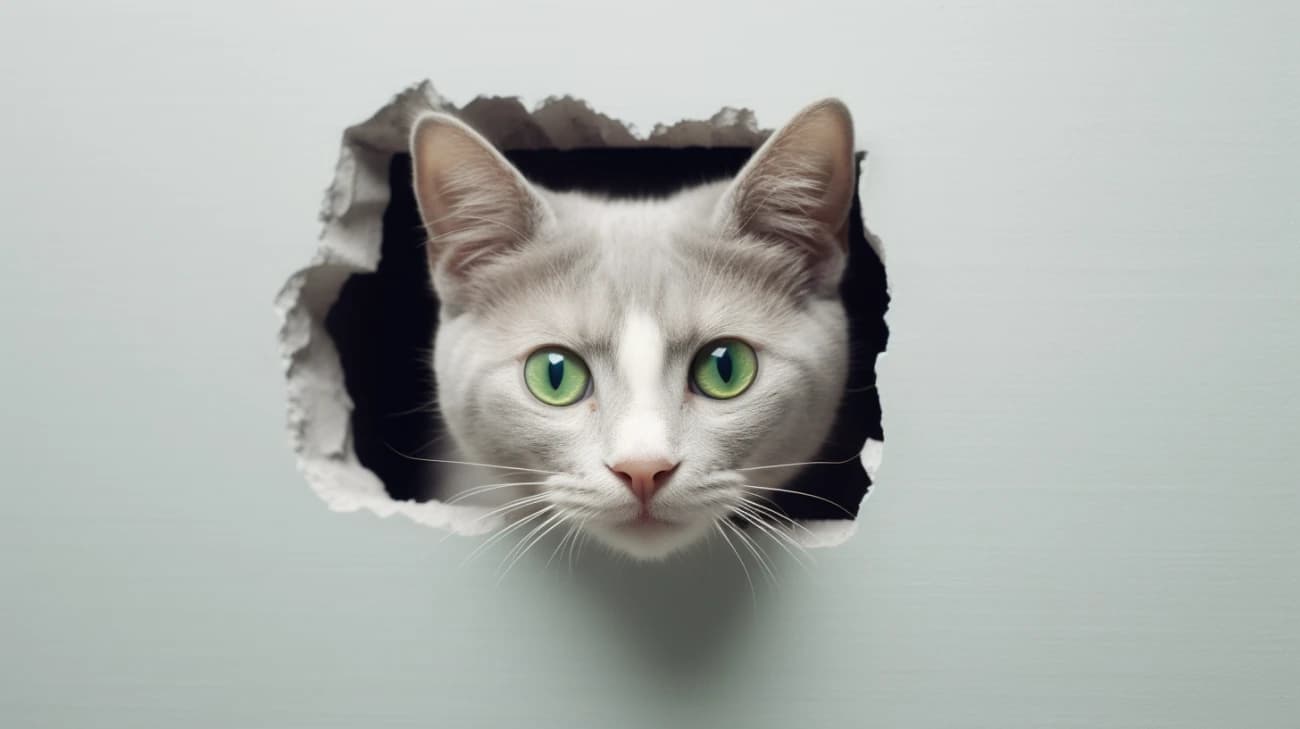 Drzwi dla kota w ścianie - Praktyczne rozwiązanie dla Twojego czworonoga